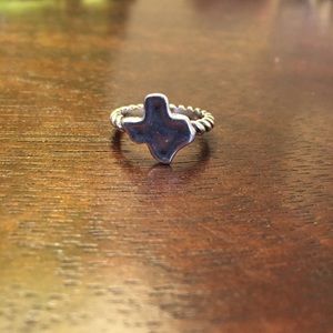 James Avery Silver Texas Ring